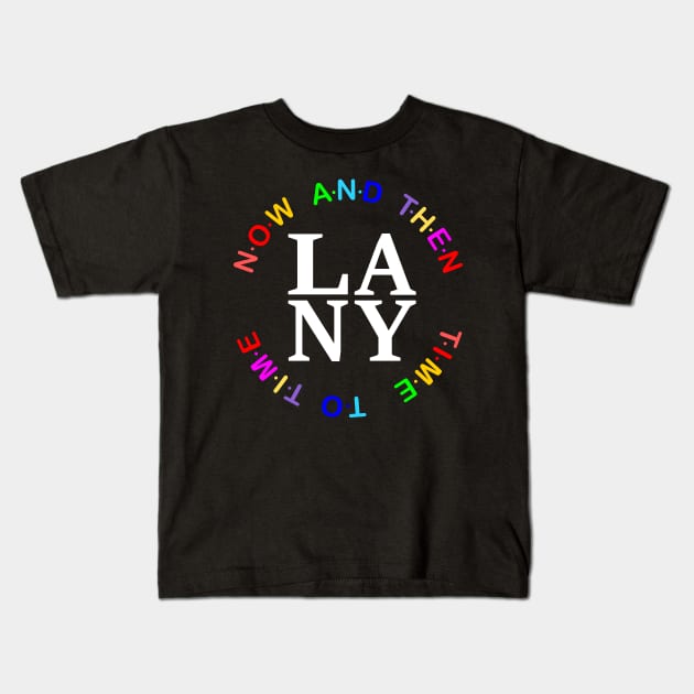 Los Angeles and New York. (Color Version) Kids T-Shirt by Koolstudio